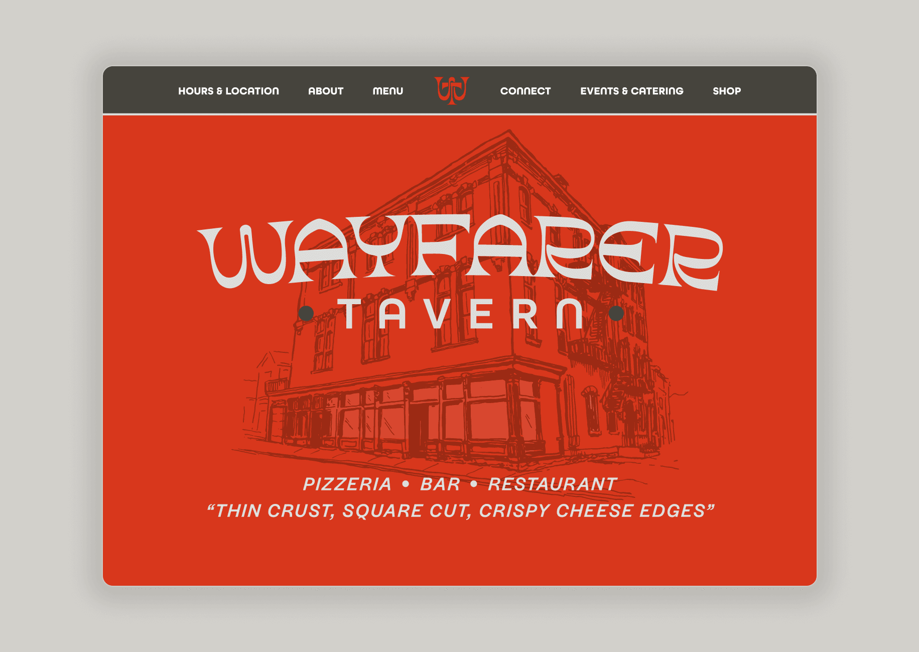 Wayfarer Tavern project showcase